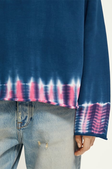 COTTON IN CONVERSION DIP-DYE HOODIE NAVY 6