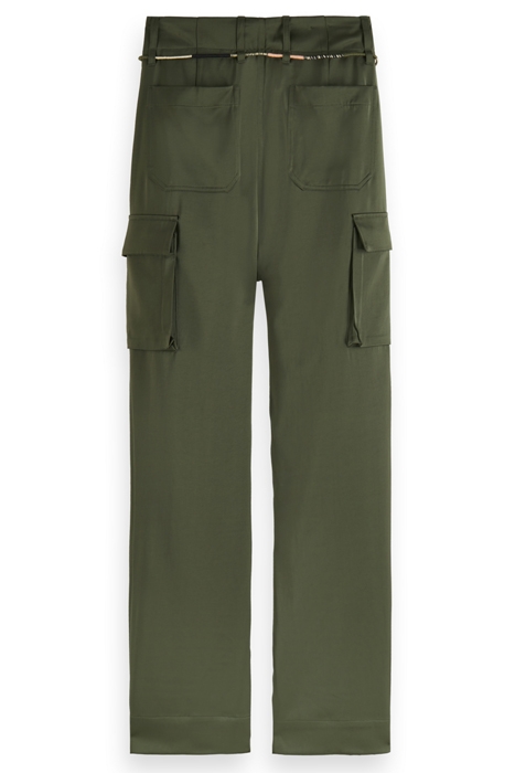 FAYE - HIGH RISE RELAXED TAPERED LEG PAPER BAG UTILITY PANT 5