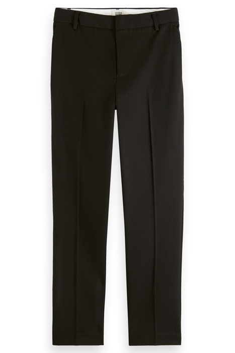 LOWRY - MID RISE SLIM PANT IN GABARDINE EVENING BLACK 4