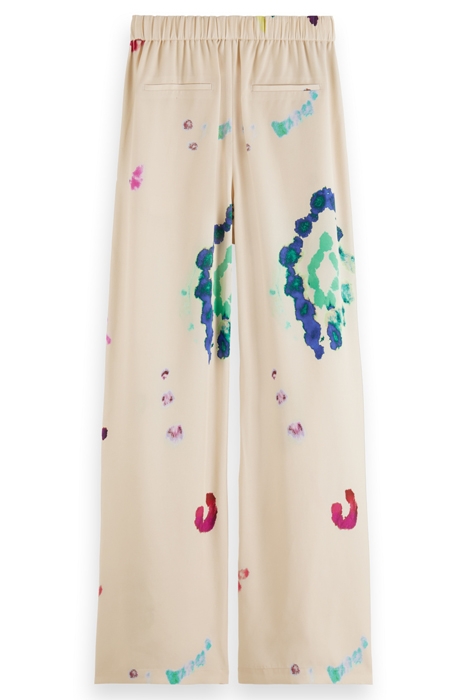 ELENI - HIGH RISE WIDE LEG PYJAMA PANTS GALAXY DYE SOFT ICE 5