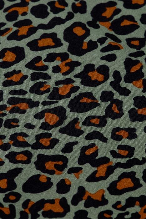 ALL OVER PRINTED MOCKNECK LONG SLEEVED SHIRT CREATURES OF TH 7