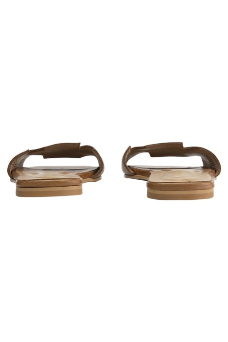 NIKKIE SLIDES COGNAC 3