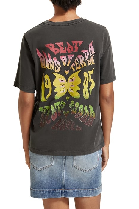 AMSTERDAM BEAT RELAXED FIT T-SHIRT EVENING BLACK 2