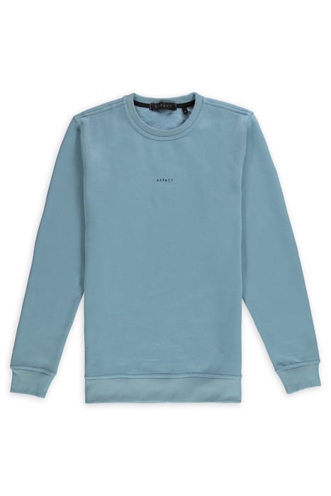 ASPACT BACK LOGO SWEATER LIGHT BLUE 1