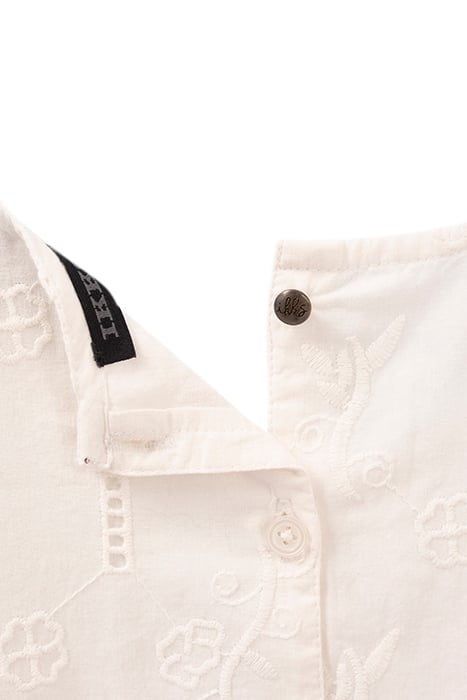 GIRLS’ OFF-WHITE DRESS WITH LACE AND EMBROIDERY 6