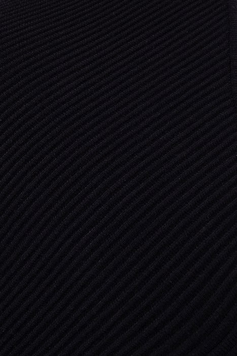 PARKER ONE SHOULDER KNIT TOP BLACK 3