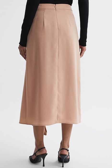 ASH-SPLIT SKIRT CAMEL 2