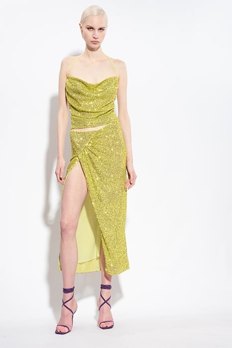 NANTES BLOUSE GREEN - SOLFATARA 2