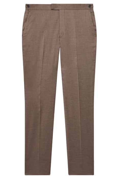 PADDOCK-WOOL TAILORED PANTS TOBACCO 4