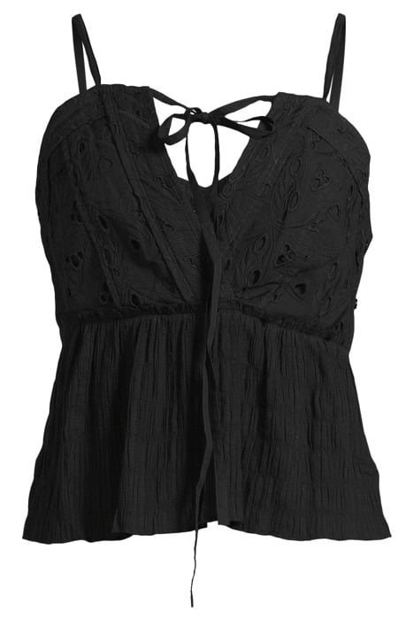 MIREYA TANK TOP IN BLACK 3