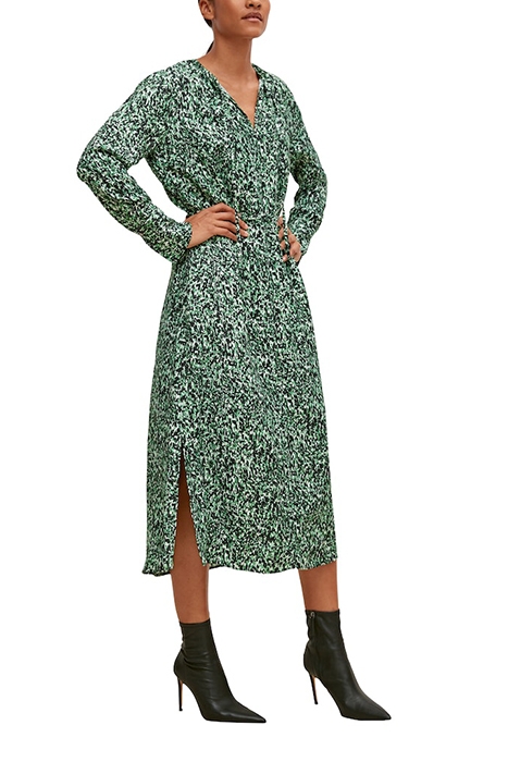 COMMA DRESSES GREY/BLACK 1