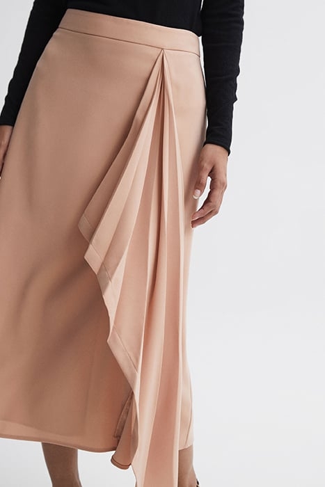 ASH-SPLIT SKIRT CAMEL 5
