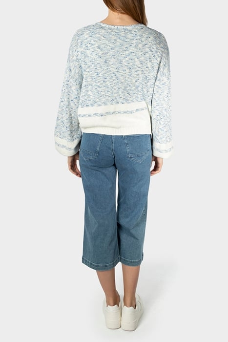 CARDIGAN LONG SLEEVES BELLWETHER BLUE 4