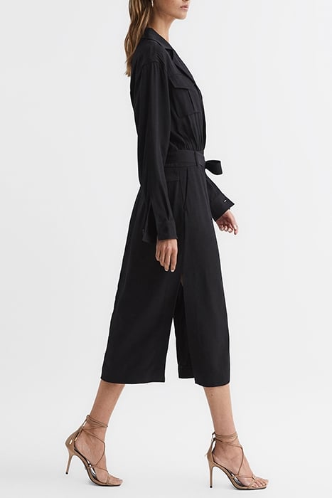 GAIL-SAFARI DRESS BLACK 4