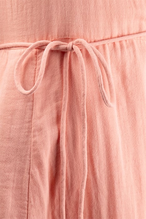 MERAKI WRAP DRESS CORAL 5