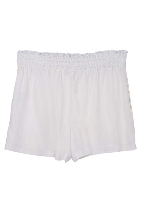 LILY ELASTIC WAIST DRAWSTRING SHORT PORCELAIN 2