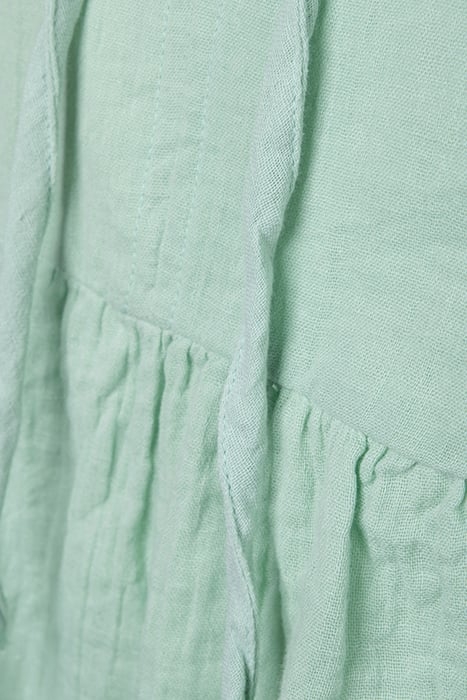 BOHO CHEESECLOTH L/S TOP MINT 3