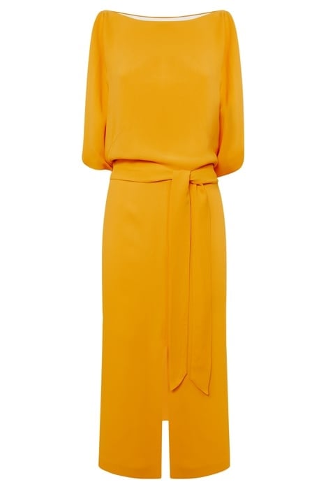 KALEA-SPLIT DRESS YELLOW 3