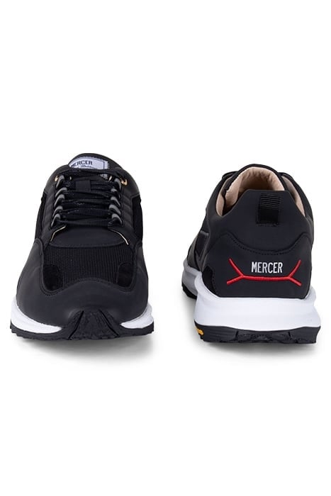 THE ROAD RUNNER - GUM LEATHER BLACK/WHITE 2