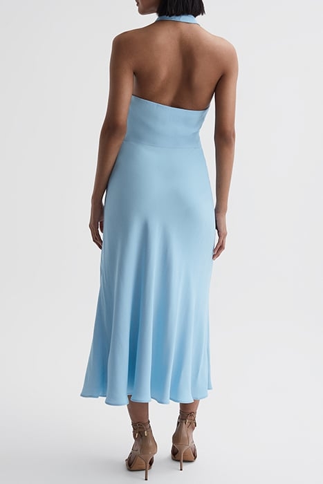 AMBER-DRAPE DRESS BLUE 2