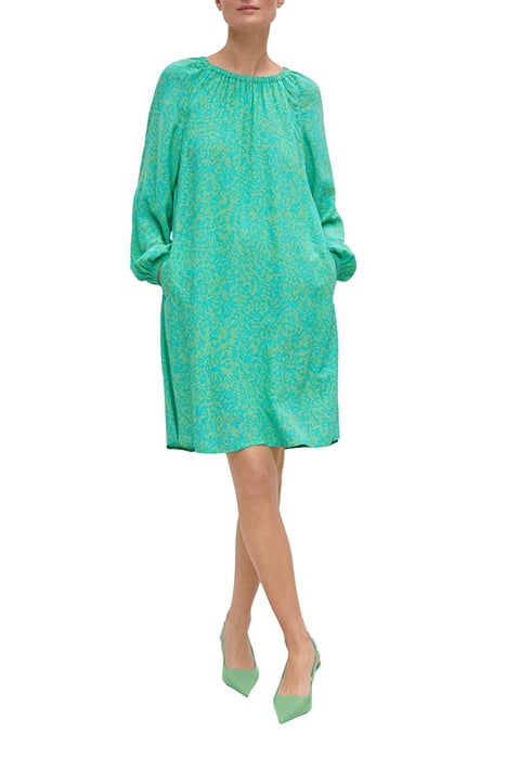 COMMA DRESSES BLUE GREEN 4