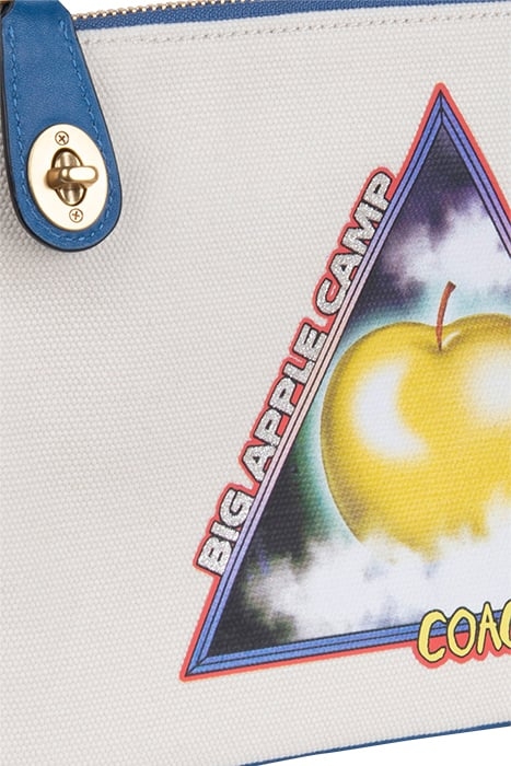 LONG ZIP AROUND WALLET HORSE AND CARRIAGE CHALK 4