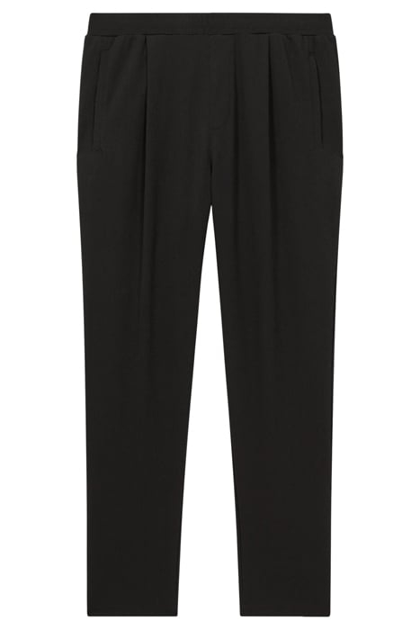 HIROSHIO-TEXTURED TAILORED PANTS BLACK 4