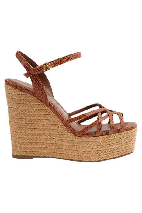 ELLE-WEDGE TAN 1