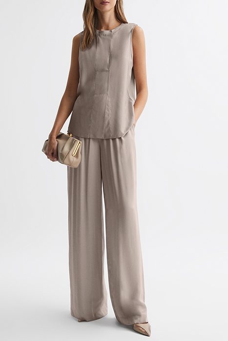 JENNIFER-FABRIC TANK TOP CAMI STONE 3