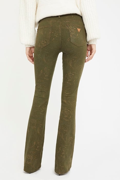 SEXY FLARE DAMASC CAMEL BLACK 2