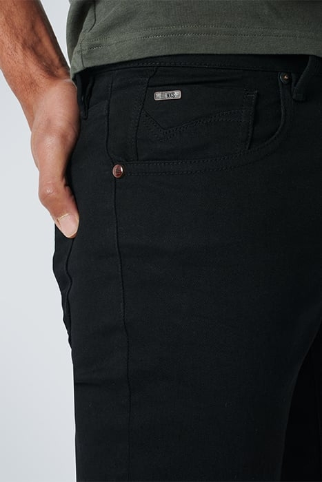 DENIM REGULAR 711 BLACK STRETCH 6