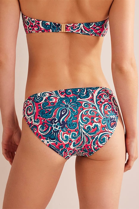 CLASSIC BIKINI BOTTOMS DAHLIA RED, BOTANIC TERRACE 2