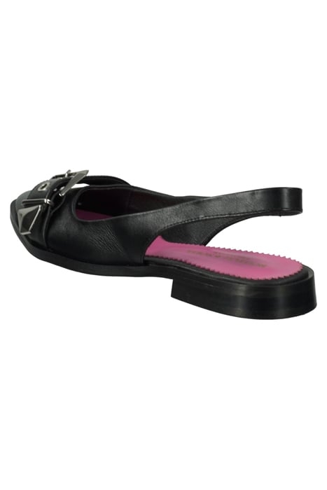 PHIONA LEATHER MULE BLACK 8