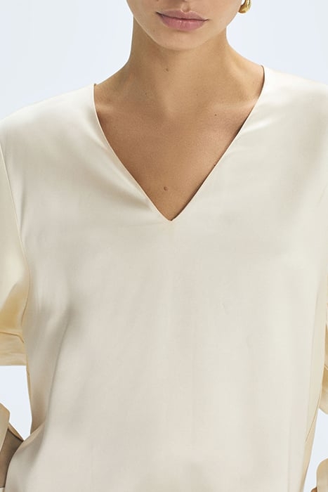 SAFFRON-SPLIT BLOUSE CHAMPAGNE 5