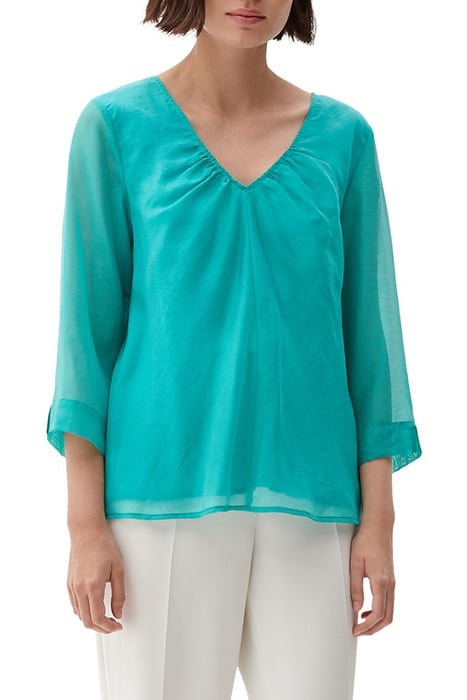 S.OLIVER BLOUSES BLUE GREEN 1