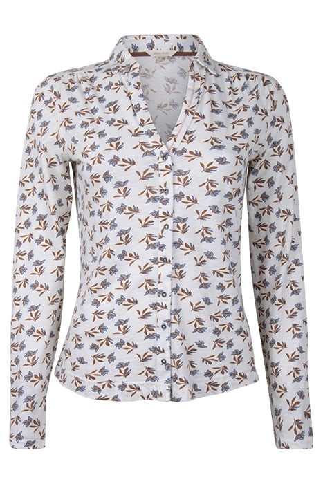 ANNIE PRINT JERSEY SHIRT NATURAL PRINT 1