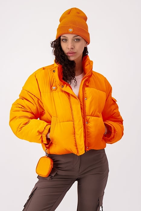 BRIGHT BEANIE ORANGE 2