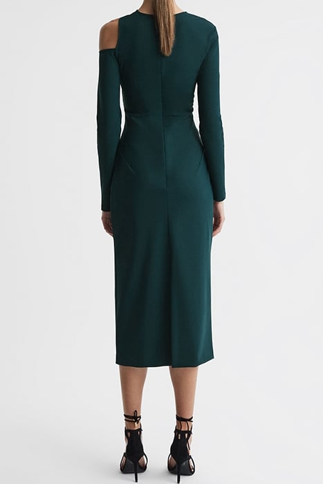 TIFFANY-JERSEY DRESS TEAL 3
