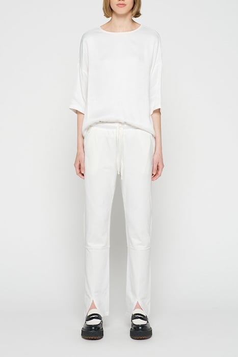 CROPPED JOGGER FLARE ECRU 2