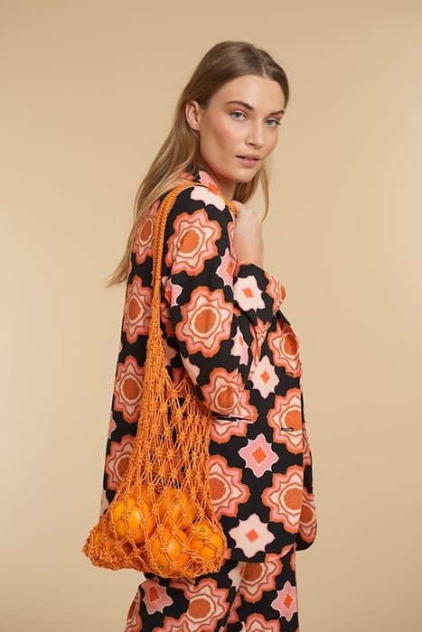 BLAZER PRINTED ORANGE/PINK/BLACK 5