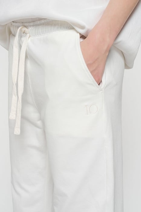 CROPPED JOGGER FLARE ECRU 6
