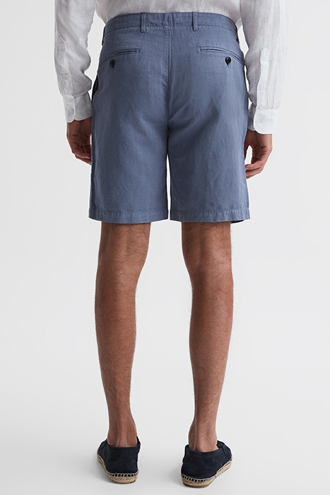 EZRA-CASUAL SHORTS BLUE 2