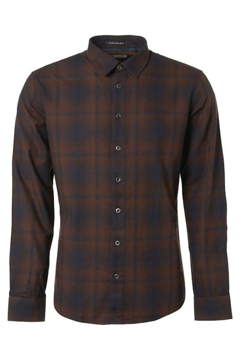 SHIRT CHECK BROWN 4