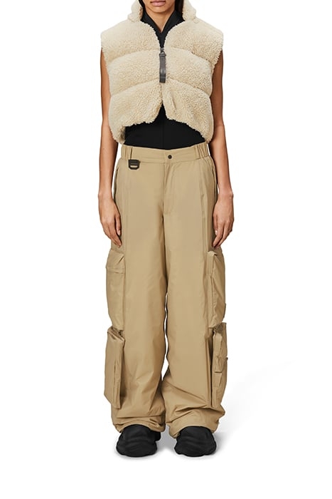 UNISEX VARDO SKI PANTS WIDE SAND 3