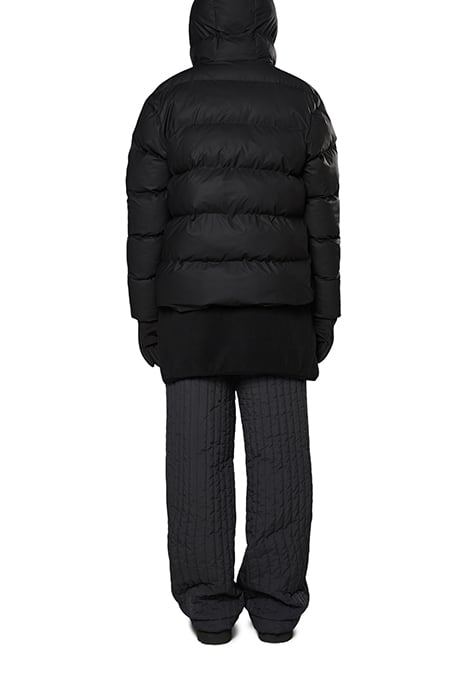 UNISEX PUFFER JACKET BLACK 2