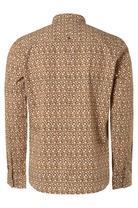 SHIRT STRETCH ALLOVER PRINTED OLIVE 2