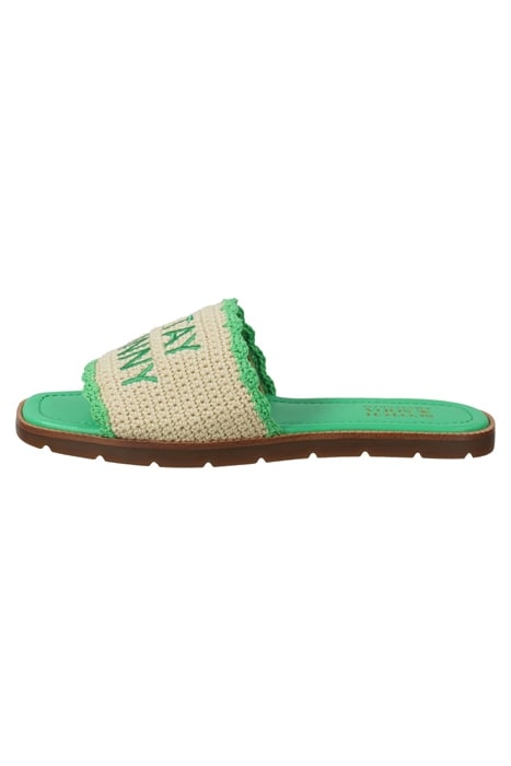 TILDA SANDAL GREEN/ECRU 6