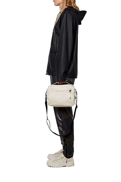 UNISEX SHORT HOODED COAT BLACK 8