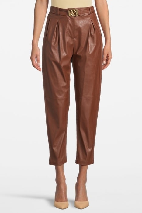 LIAM PANTALONE SIMILPELLE FRIAR BROWN 1