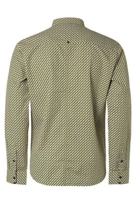 SHIRT STRETCH ALLOVER PRINTED OLIVE 5
